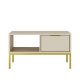 KOCOT Austin Couchtisch 100 Austin Kaschmir & Gold