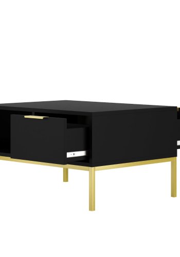 KOCOT Austin Couchtisch 80 Austin schwarz & gold