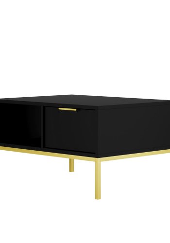KOCOT Austin Couchtisch 80 Austin schwarz & gold