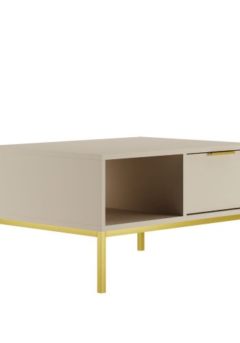 KOCOT Austin Couchtisch 80 Austin Kaschmir & Gold