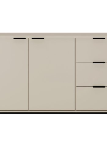 KOCOT Austin Kommode in Kaschmir und Schwarz