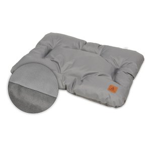 ANIMOOD Mort hundeseng, rektangulr - gr wigofil (93x73)