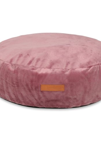 ANIMOOD Molly-puff for kjledyr, rund - rd flyelsstoff (67)