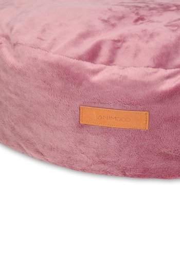 ANIMOOD Molly-puff for kjledyr, rund - rd flyelsstoff (67)