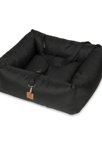 ANIMOOD Julian Haustier-Autositz, rechteckig - schwarz (56x51) 