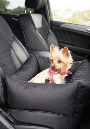 ANIMOOD Julian Haustier-Autositz, rechteckig - schwarz (56x51) 