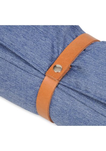 ANIMOOD Luna rullemtte til kledyr, rektangulr - bl stof (100x60)