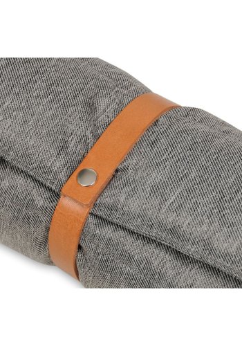 ANIMOOD Luna pet rullematte, rektangulr - grtt stoff (100x60)