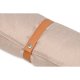 ANIMOOD Luna Rollbare Haustiermatte, rechteckig - beiger Stoff (100x60)