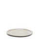 KAVE HOME Coval flat plate, rund - beige keramikk (28)