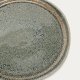 KAVE HOME Coval flat plate, rund - grbrun keramikk (28)