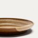 KAVE HOME Nagoli desserttallerken, rund - brun keramikk (22,5)