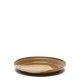 KAVE HOME Nagoli flat tallerken, rund - brun keramikk (26,5)