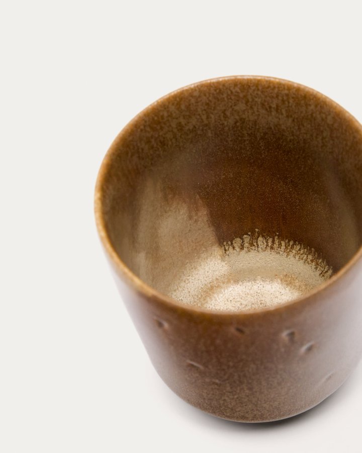 KAVE HOME Nagoli kopp - brun keramikk