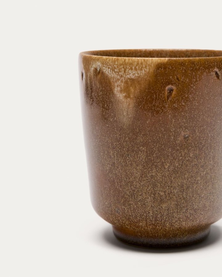 KAVE HOME Nagoli kopp - brun keramikk
