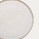 KAVE HOME Uilo platt tallrik, rund - vit keramik (�26,5)