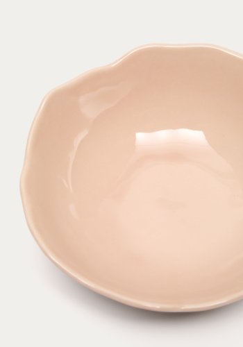 KAVE HOME Tiraya skl, rund - rosa keramikk (16,5)