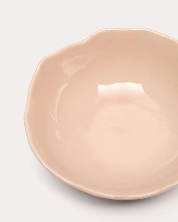 KAVE HOME Tiraya skl, rund - rosa keramikk (16,5)