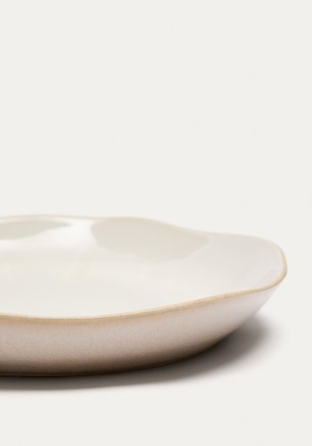 KAVE HOME Tiraya desserttallerken, rund - hvit keramikk (24)