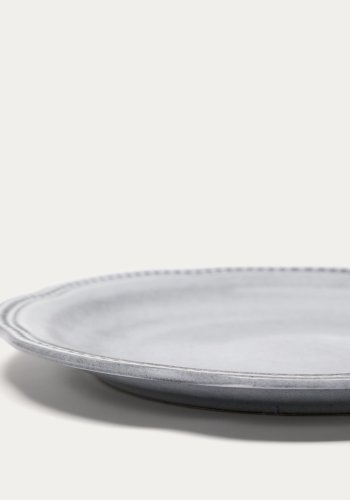 KAVE HOME Dovec flat plate, rund - bl keramikk (27)