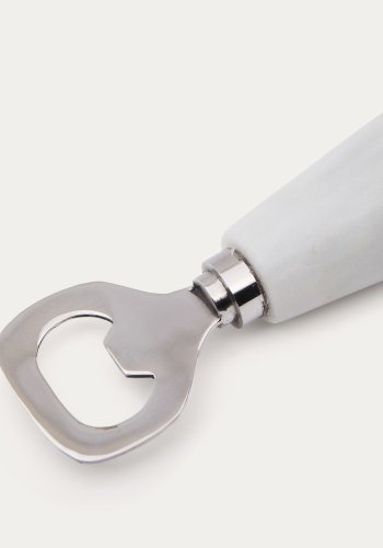 KAVE HOME Nira pner i svart og hvit marmor