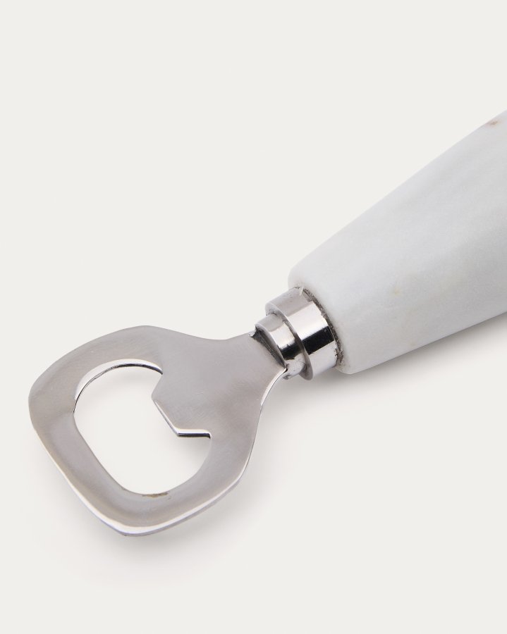 KAVE HOME Nira pner i svart og hvit marmor