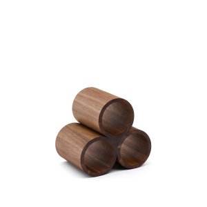 KAVE HOME Sesilu lille vinreol, til 3 flasker - natur akacietr