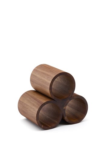 KAVE HOME Sesilu liten flaskehylle i FSC 100 % akasietre