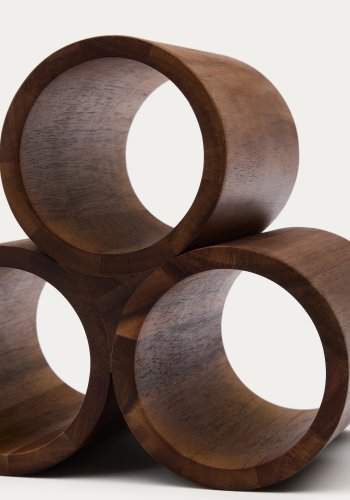 KAVE HOME Sesilu liten flaskehylle i FSC 100 % akasietre