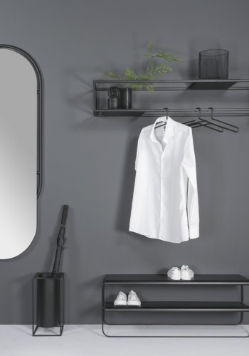 SPINDER DESIGN Stativ knaggrekke - svart stl (B:118)