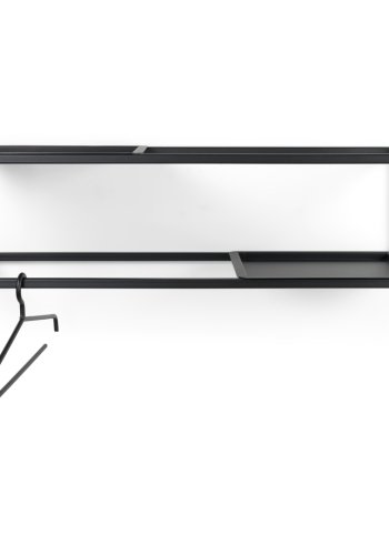 SPINDER DESIGN Stativ knaggrekke - svart stl (B:78)