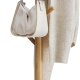 VASAGLE Knagkrok, heltre, frittst�ende knagkrok med 8 kroker til jakker, hatter, vesker, lommeb�ker, til entr&eacute;, inngang, kroker og stang i gummitre, naturlig beige RCR010N01