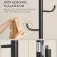 SONGMICS HOME Kaktusformet klesstativ, klesstativstativ, st�ende klesstativ, 8 robuste kroker med buede ender, 175,3 cm h�ye, for kl�r, hatter, vesker, blekksvart RCR039B01