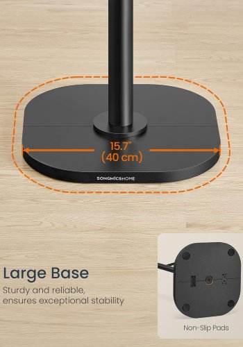 SONGMICS HOME Kaktusformet klesstativ, klesstativstativ, st�ende klesstativ, 8 robuste kroker med buede ender, 175,3 cm h�ye, for kl�r, hatter, vesker, blekksvart RCR039B01