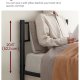 VASAGLE Enkeltsengestel, Metalsengestel, Passer til 90 x 190 cm madras, Nem montering, Til Sm� Rum, G�stev�relse, Sort RMB061B01