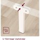 VASAGLE RMB061W01 s&auml;ngram, med huvudgavel - vit st�l (90x190)