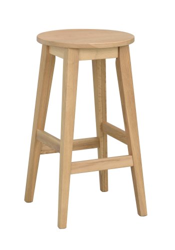 ROWICO Austin barstol, m. fodsttte - natur egetr