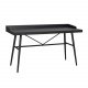 ROWICO Springdale skrivebord - svart ask finer og svart metall (140x55)