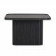 ROWICO Sullivan sofabord, kvadratisk - sort egetrsfiner og egetr (60x60)