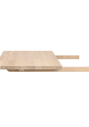 ROWICO Carradale tillgsplade - hvidpigmenteret eg (100x50)