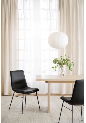 ROWICO Emmett spisebord, rektangulrt - hvitpigmentert eik (240x95)