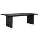 ROWICO Emmett spisebord, rektangulrt - svart ask (240x95)