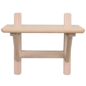 ROWICO Camrose sengebord, vghngt - hvidpigmenteret egefinér og eg (40x40)