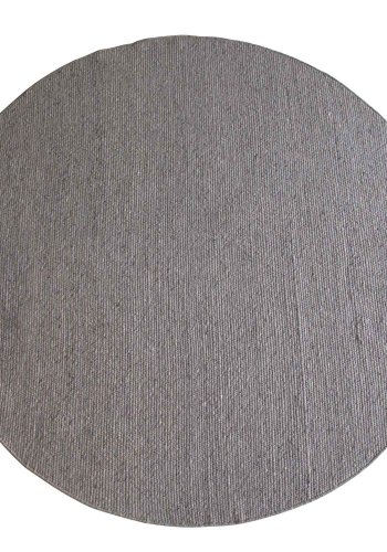 ROWICO Auckland teppe, rundt - gr ull (250)