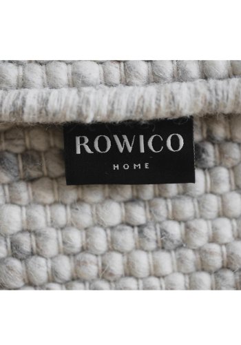 ROWICO Auckland teppe, rundt - naturlig ull (250)