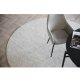 ROWICO Auckland teppe, rundt - naturlig ull (250)