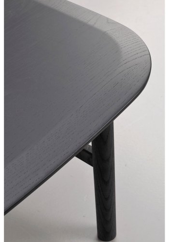 ROWICO Hammond sofabord, kvadratisk - sort eg (62x62)