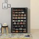 SONGMICS RXJ00H skoreol, m. 9 rum, plads til op til 54 par sko - sort stof og st�l