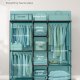 SONGMICS B�rbar �ben Garderobe, T�jstativ, Fritst�ende Garderobe med T�jstativer og Stofhylder til Sovev�relse, 43 x 182 x 182 cm Sort RYG037B02