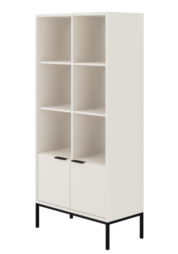 KOCOT Austin Bcherregal wei und schwarz